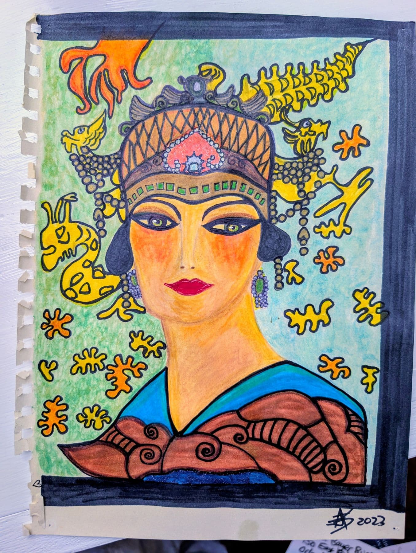 Original artwork by Jess Simmonds, image 8